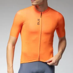 Maglia Ale Pragma Color Block - Arancio fluo