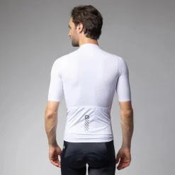 Maglia Ale Pragma Color Block - Bianco