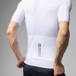 Maglia Ale Pragma Color Block - Bianco