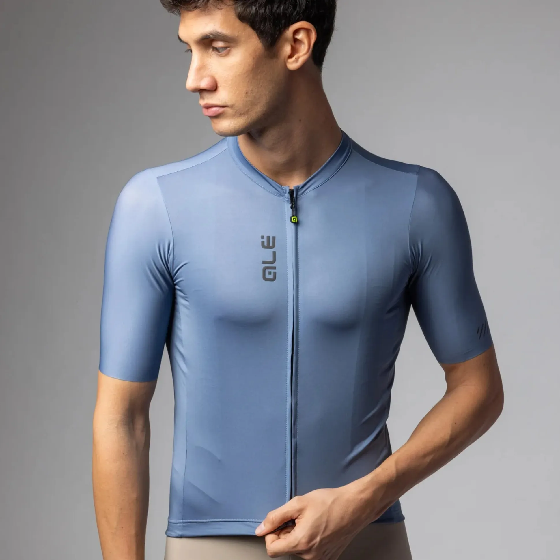 Maglia Ale Pragma Color Block - Azzurro