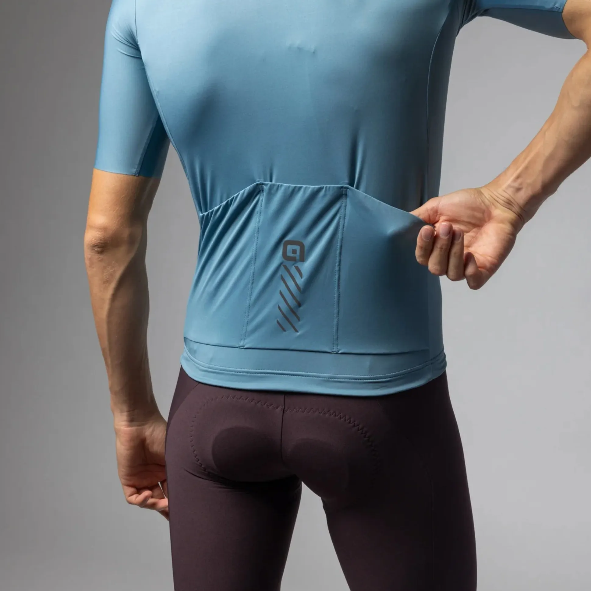 Maglia Ale Pragma Color Block - Verde