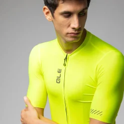 Maglia Ale Pragma Color Block - Giallo fluo