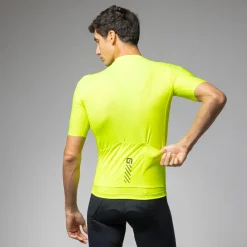 Maglia Ale Pragma Color Block - Giallo fluo
