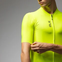 Maglia Ale Pragma Color Block - Giallo fluo