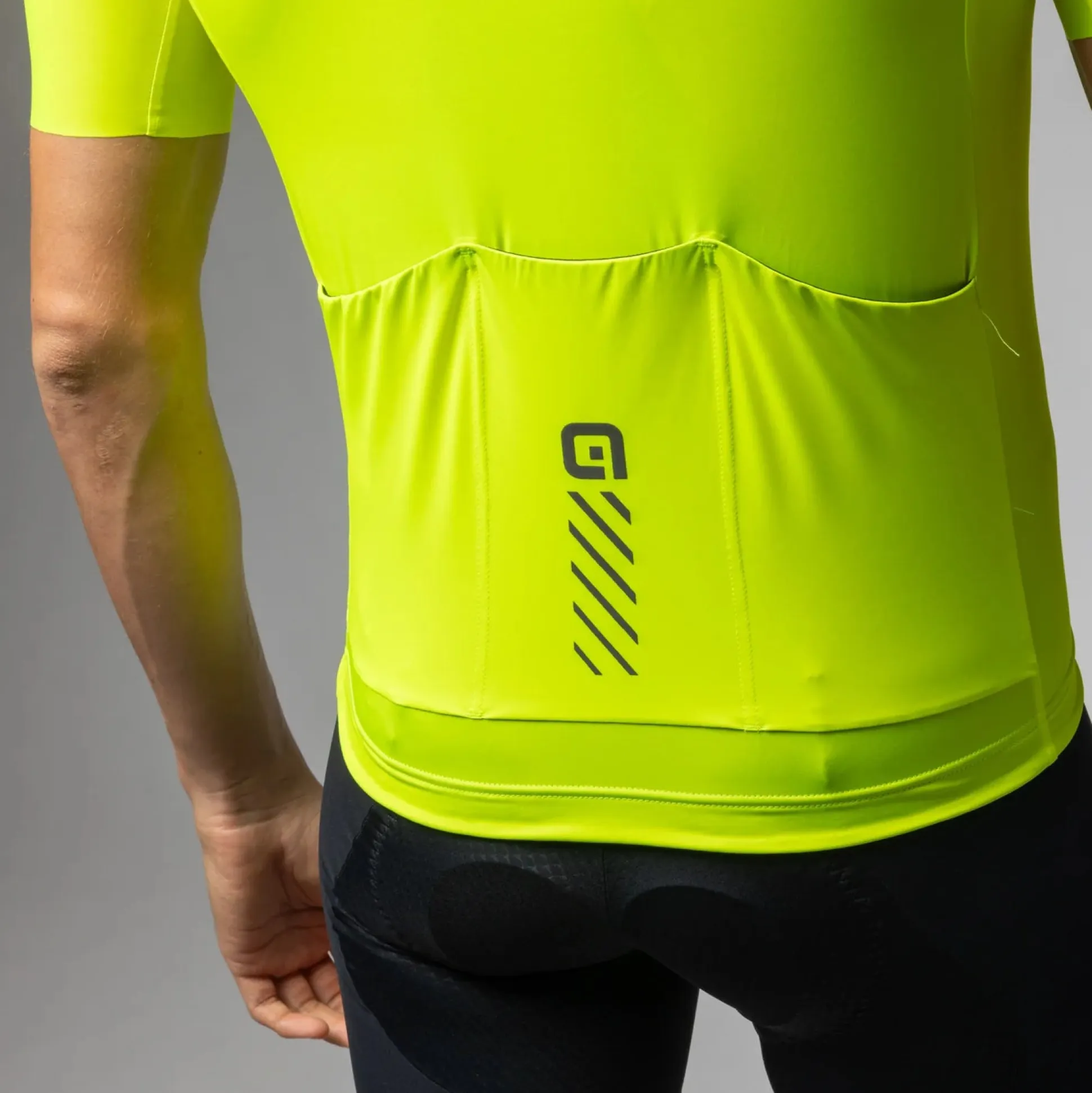 Maglia Ale Pragma Color Block - Giallo fluo