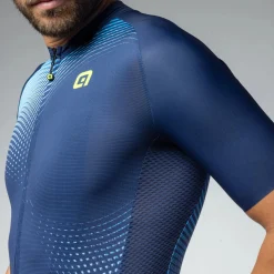 Maglia Ale Pragma Optical - Blu