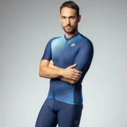 Maglia Ale Pragma Optical - Blu