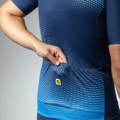 Maglia Ale Pragma Optical - Blu