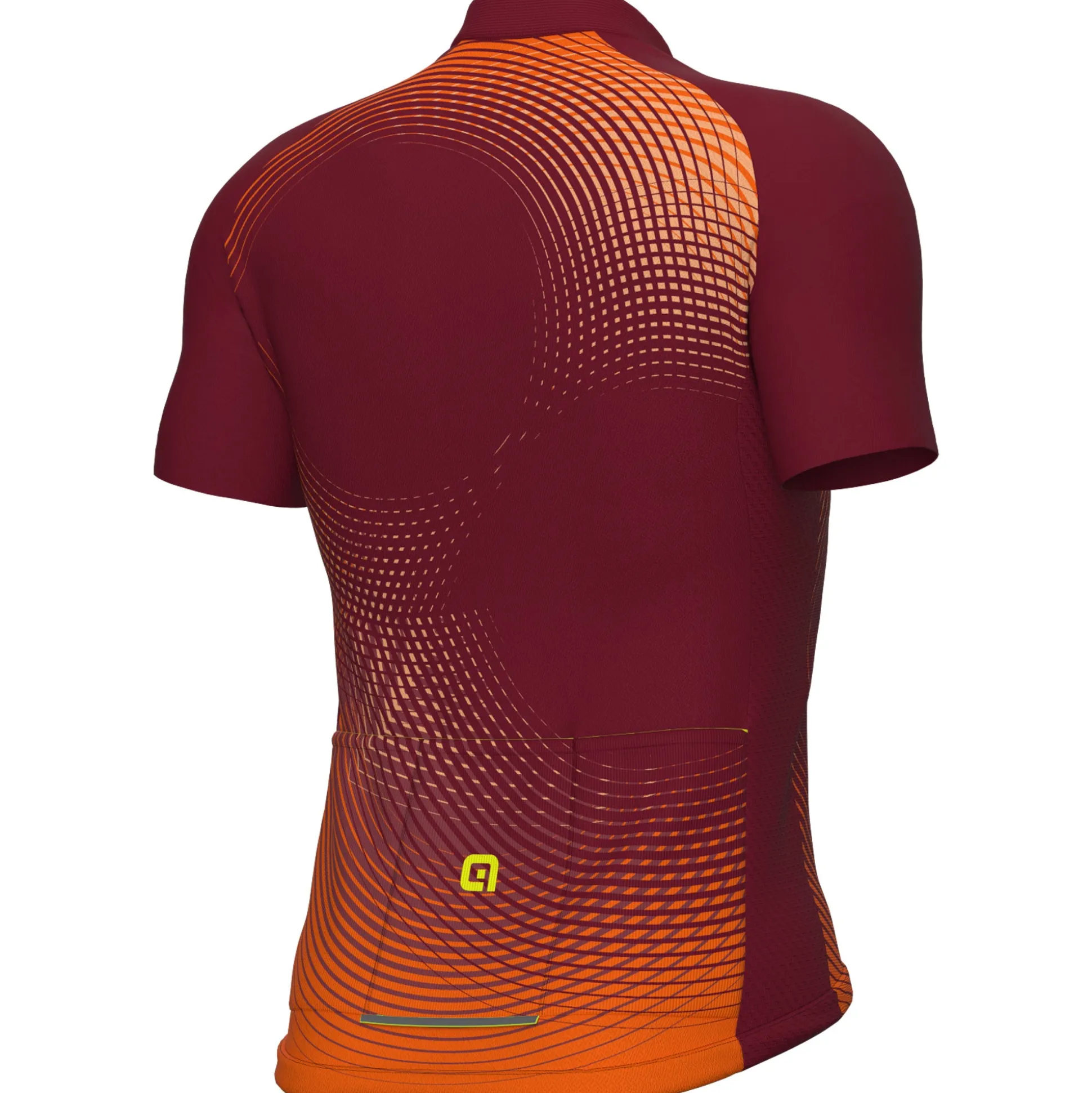 Maglia Ale Pragma Optical - Bordeaux