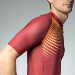 Maglia Ale Pragma Optical - Bordeaux