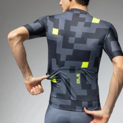 Maglia Ale Pragma Pixel - Nero