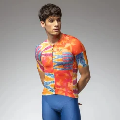 Maglia Ale PR-E Clorofilla - Arancio