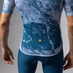 Maglia Ale PR-E Marble - Blu