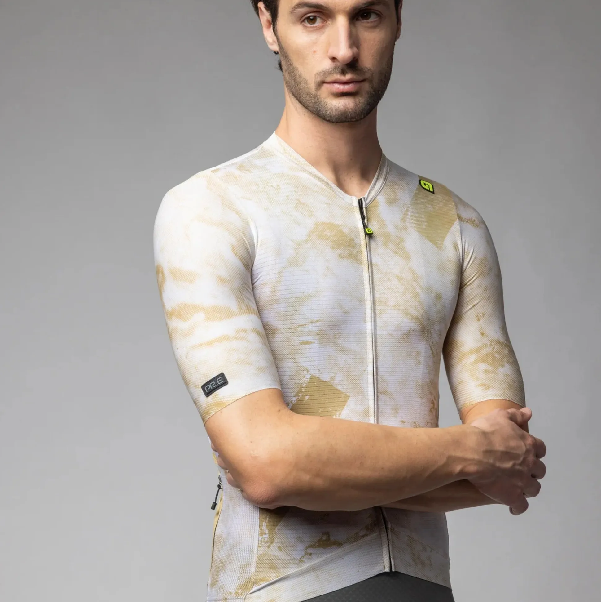 Maglia Ale PR-E Marble - Oro
