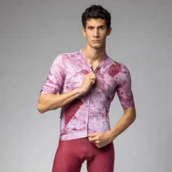 Maglia Ale PR-E Marble - Rosso