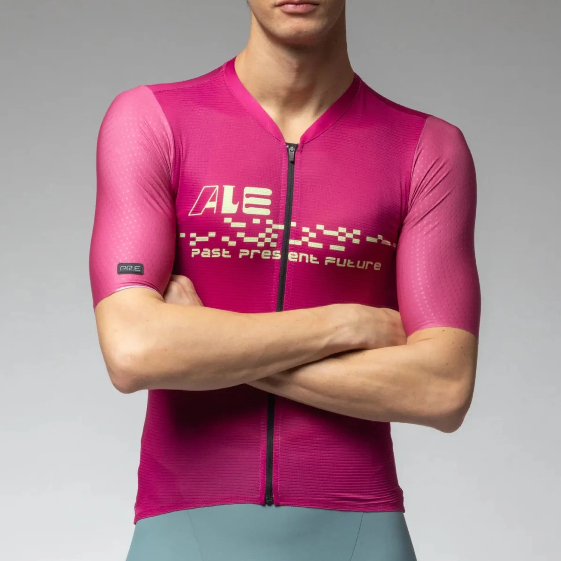 Maglia Ale PR-E Megabyte 2.0 - Fucsia