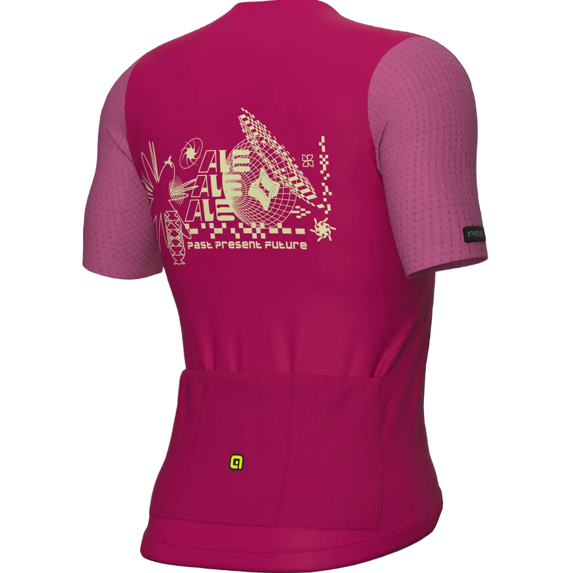 Maglia Ale PR-E Megabyte 2.0 - Fucsia
