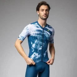 Maglia Ale PR-E Palm - Blu