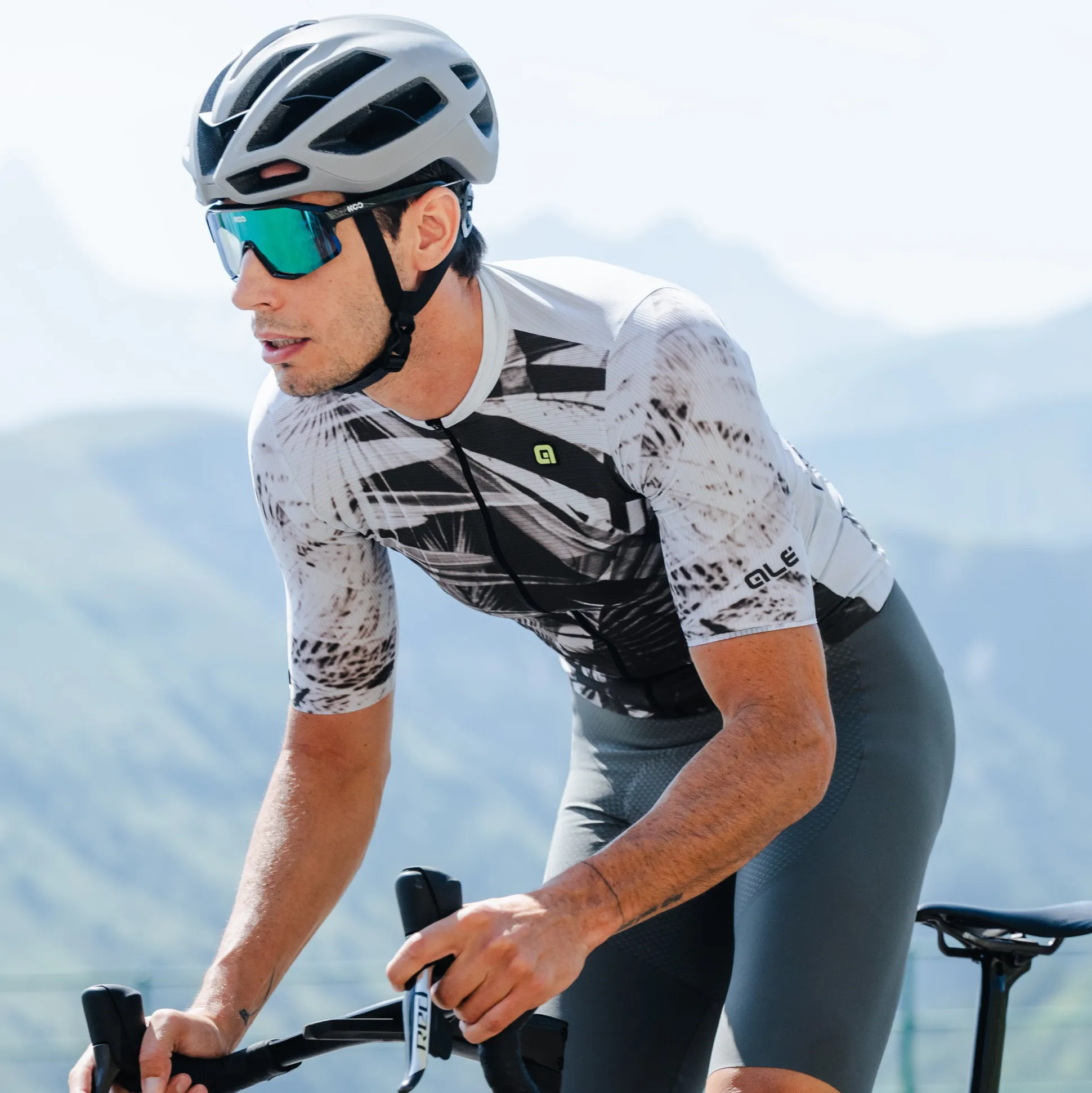 Maglia Ale PR-E Palm - Grigio