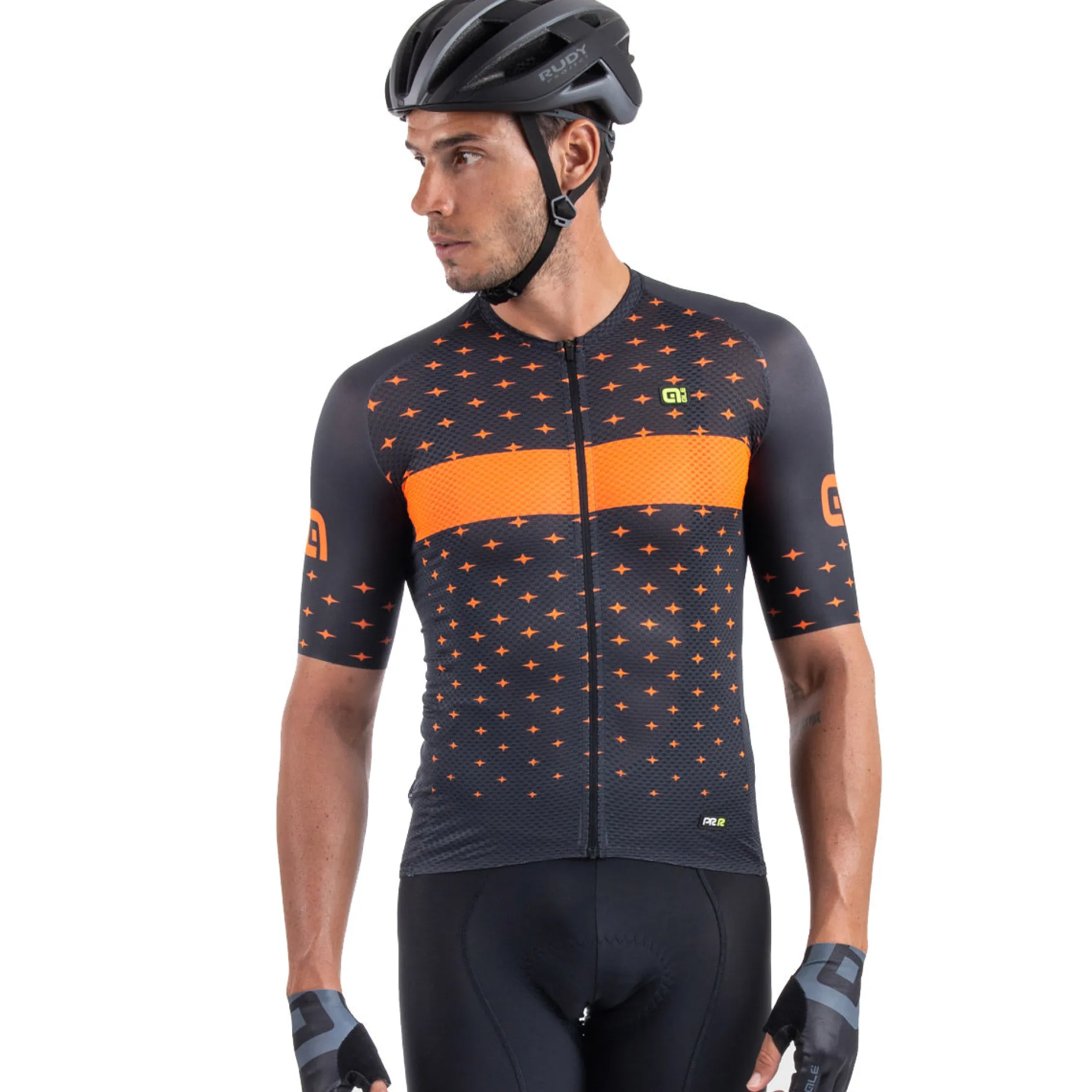 Maglia Ale PRR Stars - Grigio arancio