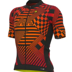 Maglia Ale PRS Checker - Rosso