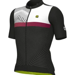 Maglia Ale PR-S Zig Zag - Nero