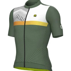 Maglia Ale PR-S Zig Zag - Verde