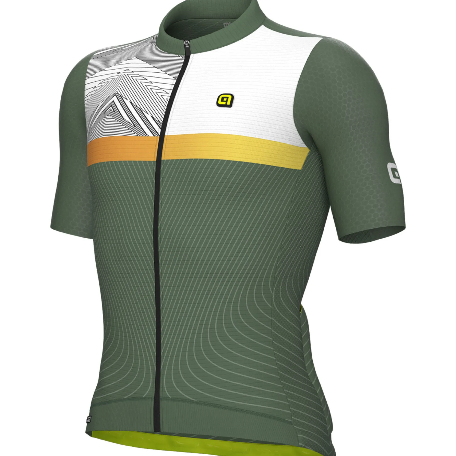 Maglia Ale PR-S Zig Zag - Verde