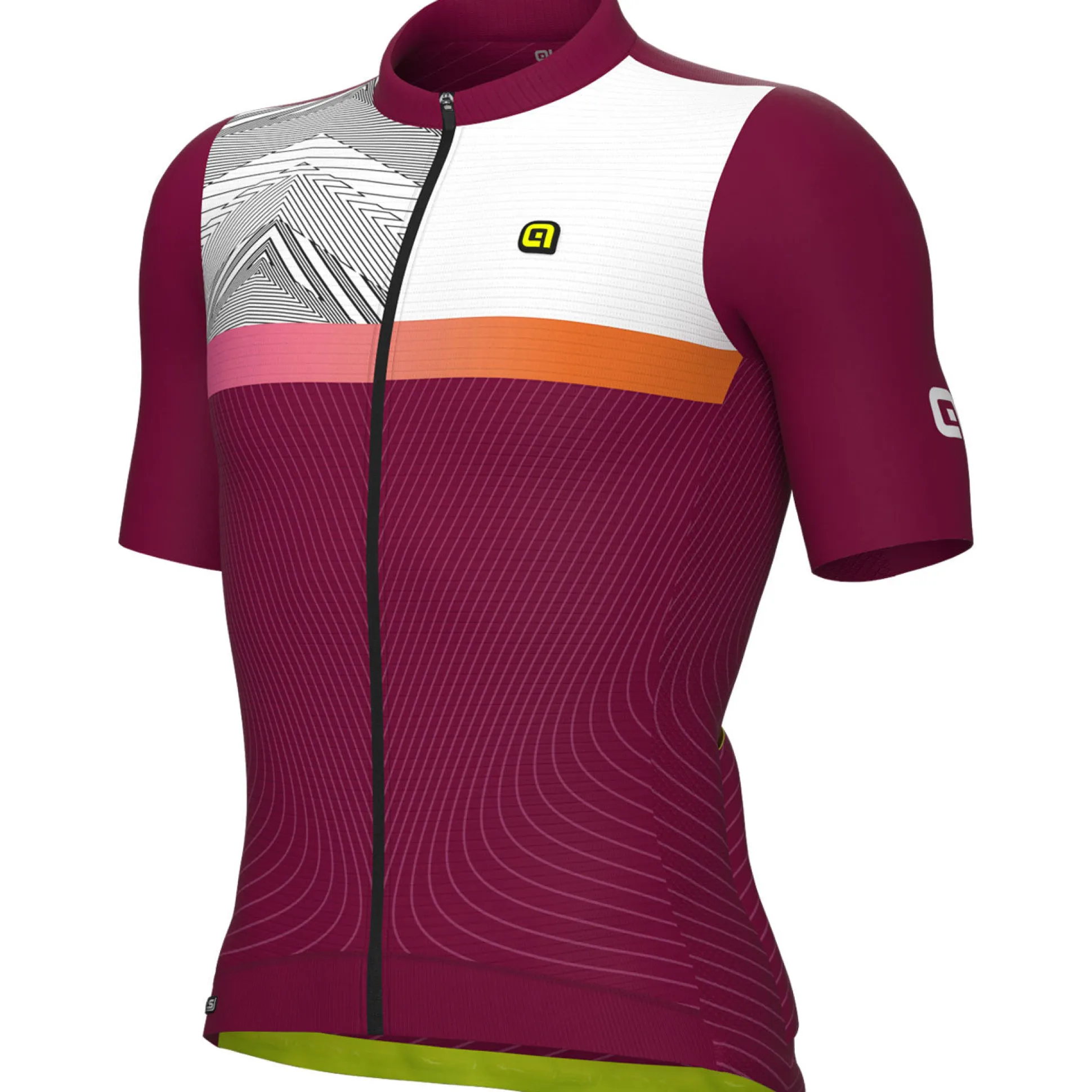 Maglia Ale PR-S Zig Zag - Viola