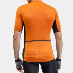 Maglia Ale Solid Color Block - Arancio