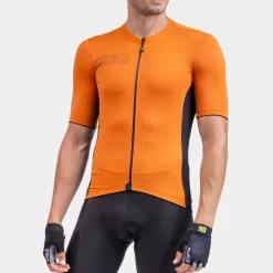Maglia Ale Solid Color Block - Arancio