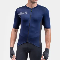 Maglia Ale Solid Color Block - Blu scuro