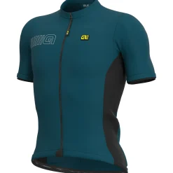 Maglia Ale Solid Color Block - Blu