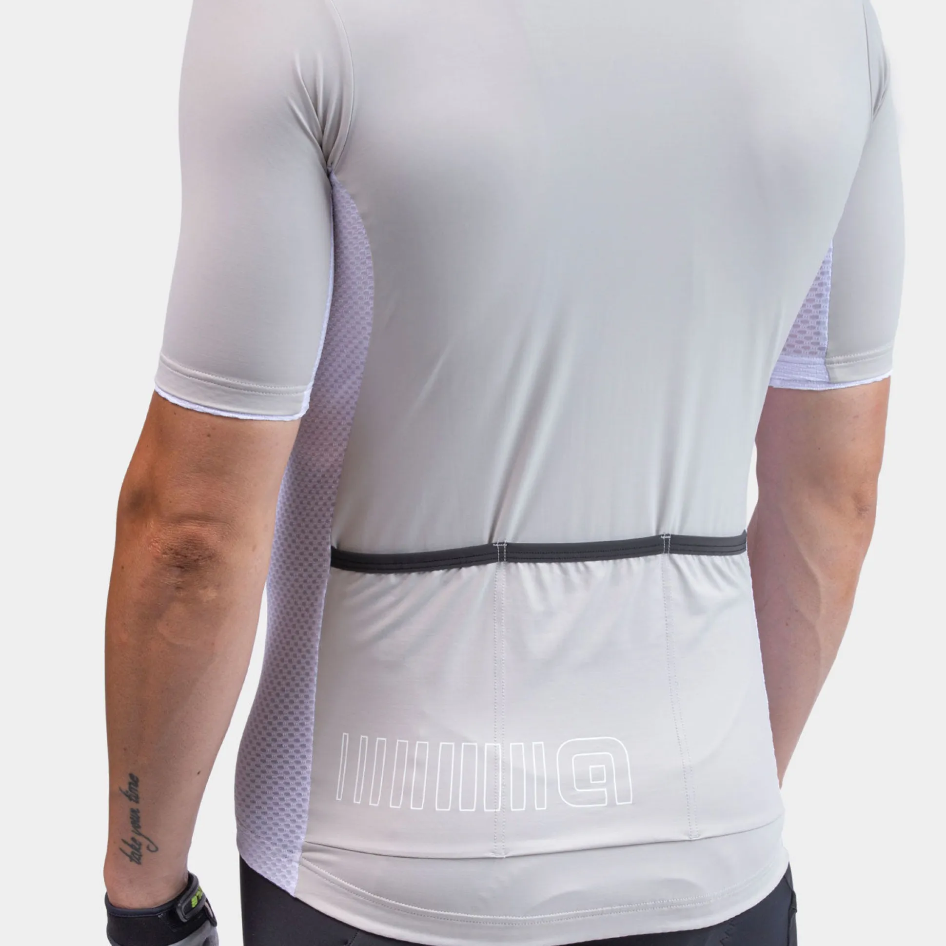 Maglia Ale Solid Color Block - Grigio