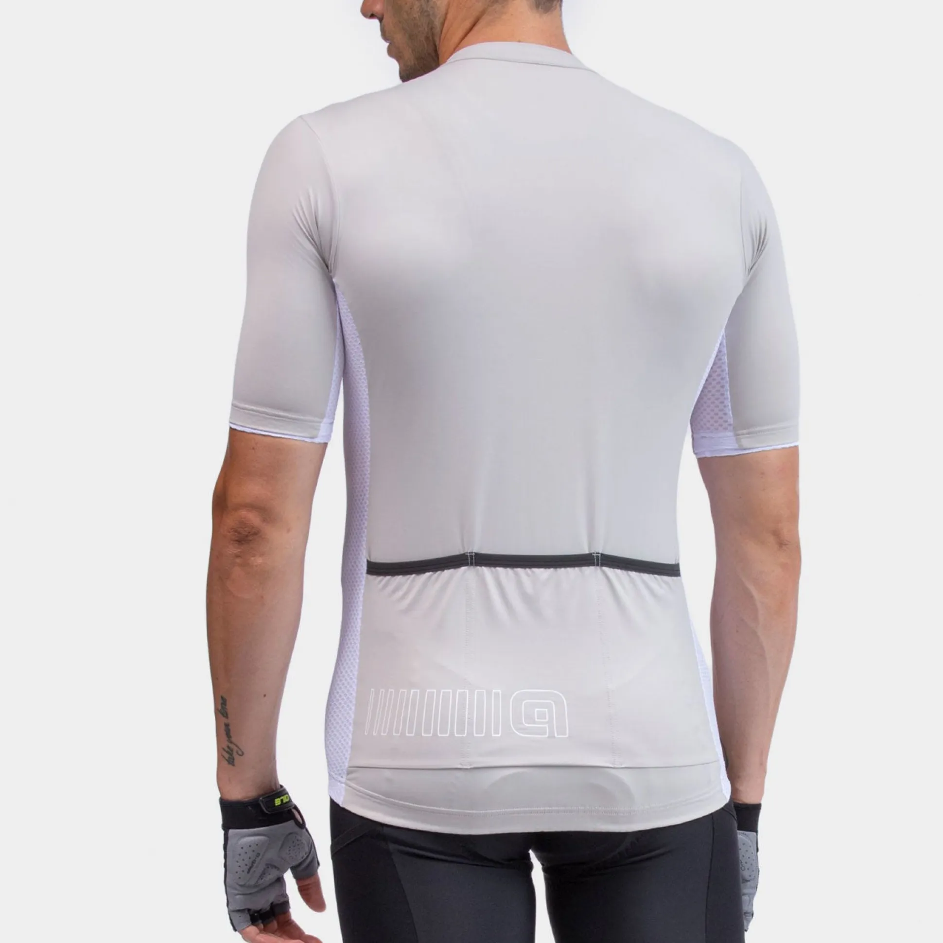 Maglia Ale Solid Color Block - Grigio