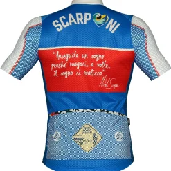 Maglia Alka Michele Scarponi Reflex - Blu