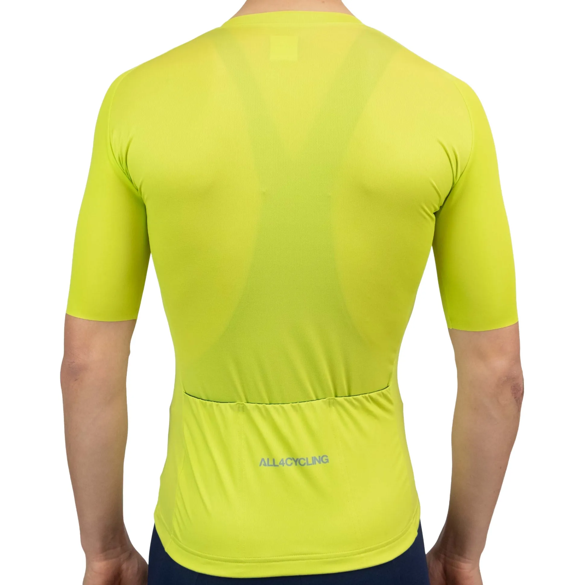 Maglia All4cycling Training Color - Verde acido