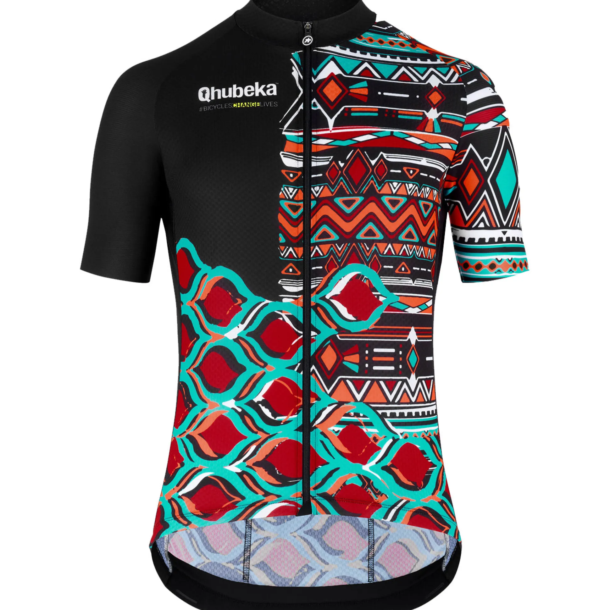 Maglia Assos Qhubeka BCL GT - Nero