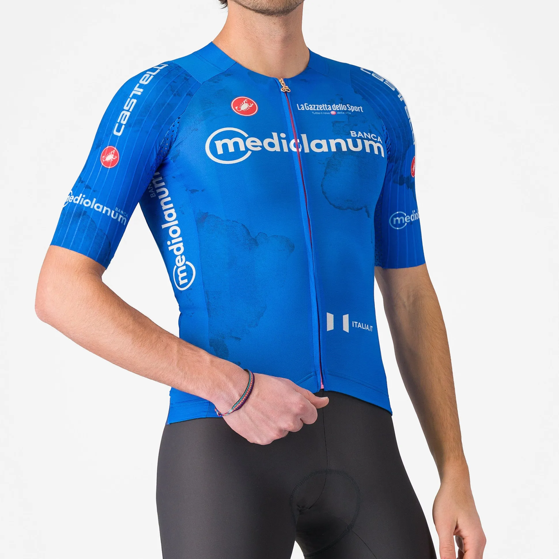 Maglia Azzurra Giro d'Italia 2025 Race 8S