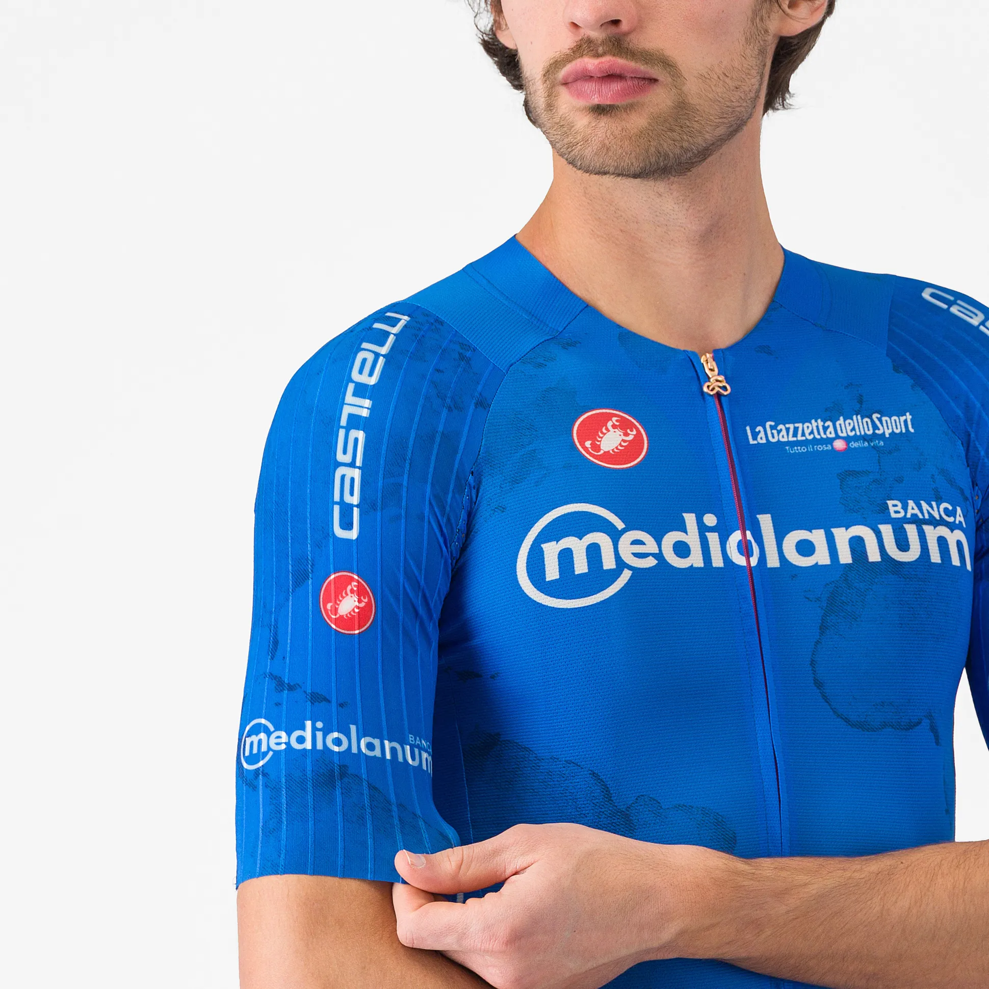 Maglia Azzurra Giro d'Italia 2025 Race 8S