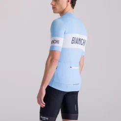 Maglia Bianchi Milano Retro - Azzurro