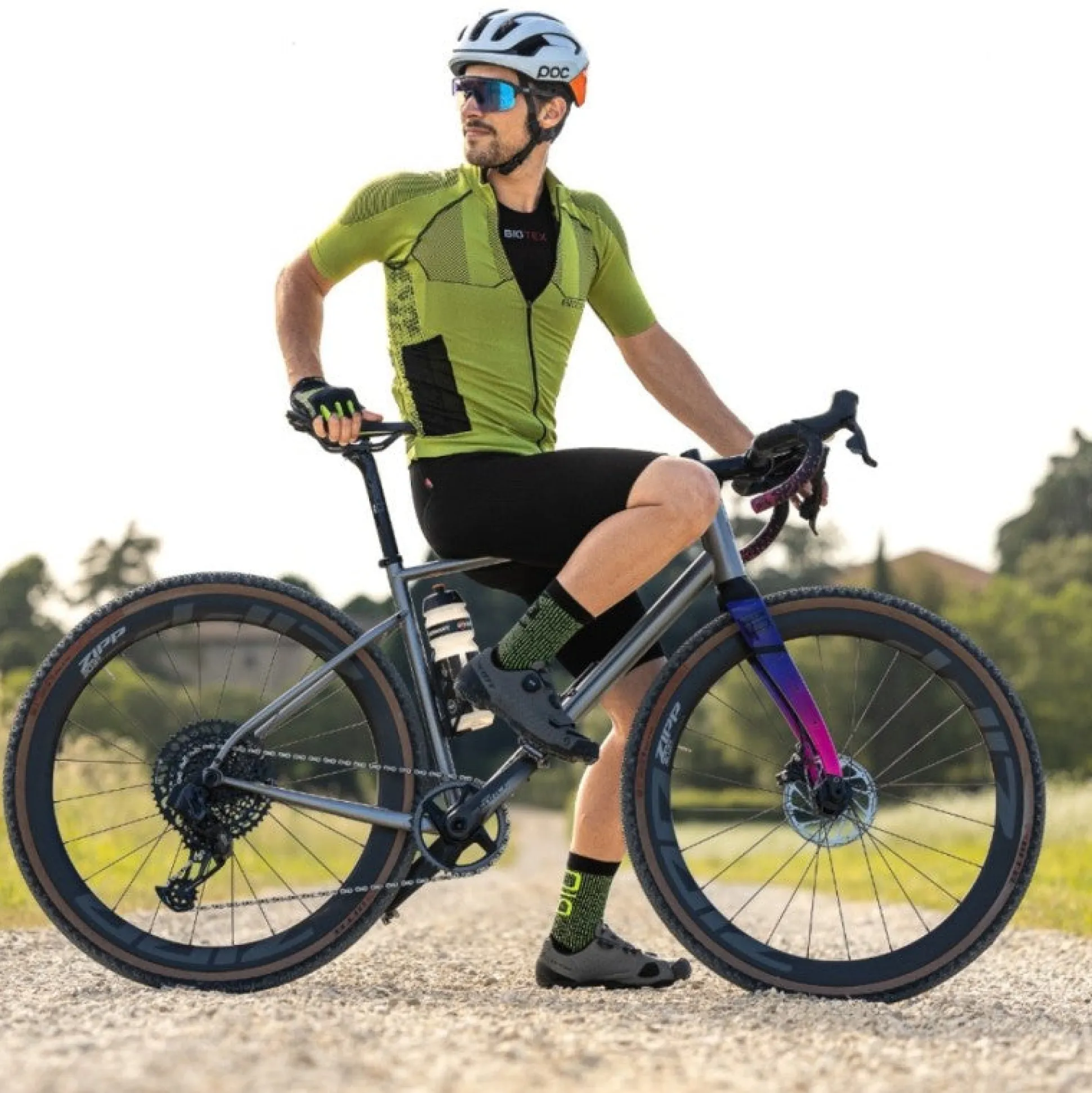 Maglia Biotex Gravel Ingamba - Verde