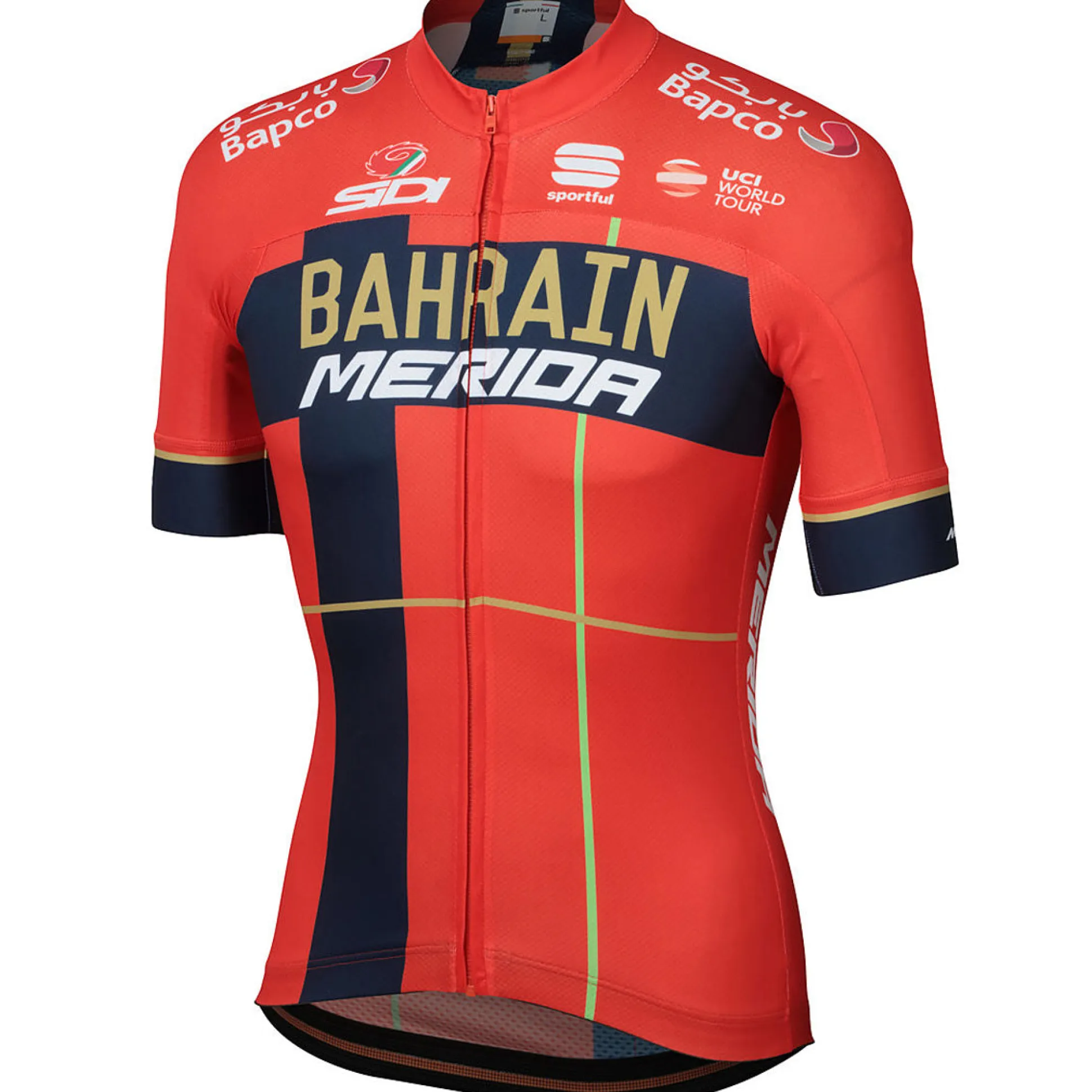 Maglia Bodyfit Pro Evo Bahrain Merida 2019