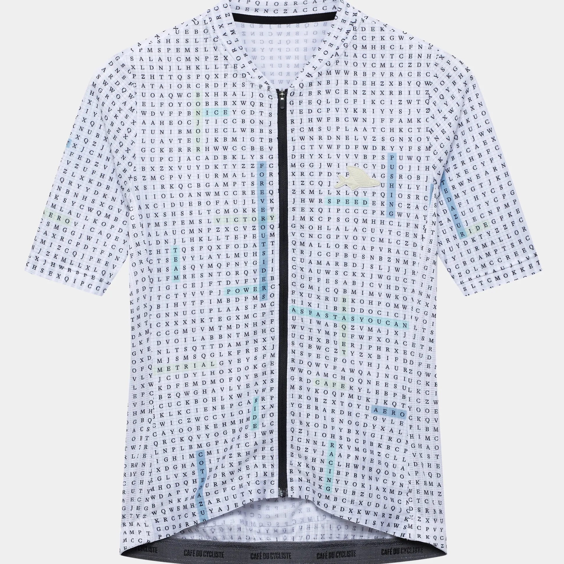 Maglia Cafe du Cycliste Angeline - Bianco