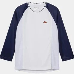 Maglia 3/4 Cafe du Cycliste Barbara - Blu