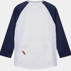 Maglia 3/4 Cafe du Cycliste Barbara - Blu