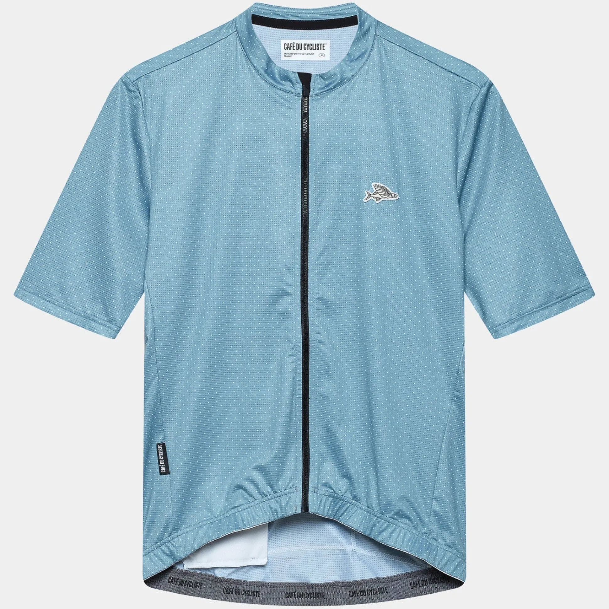 Maglia Cafe du Cycliste Fleurette - Azzurro