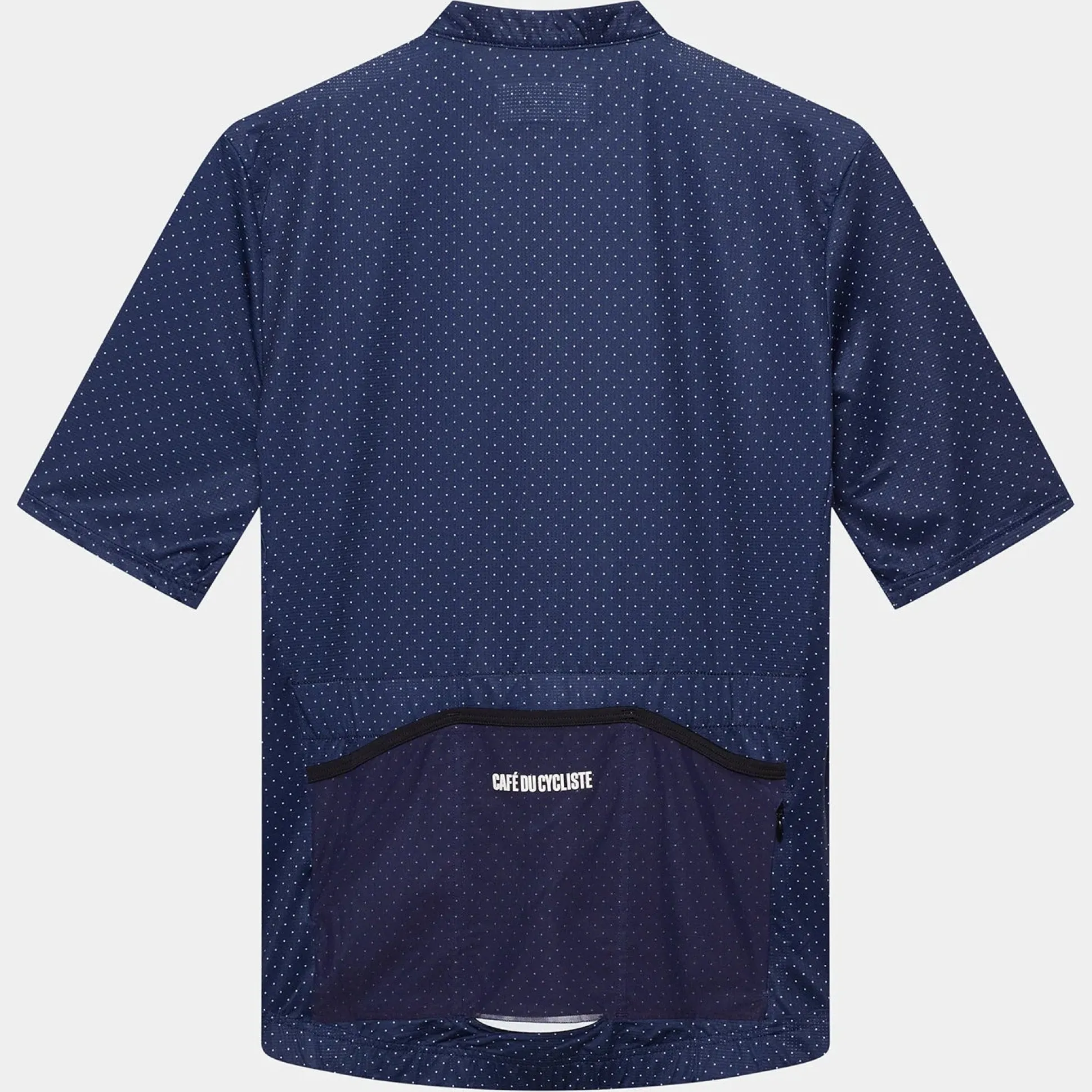 Maglia Cafe du Cycliste Fleurette - Blu scuro