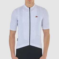 Maglia Cafe du Cycliste Fleurette - Bianco