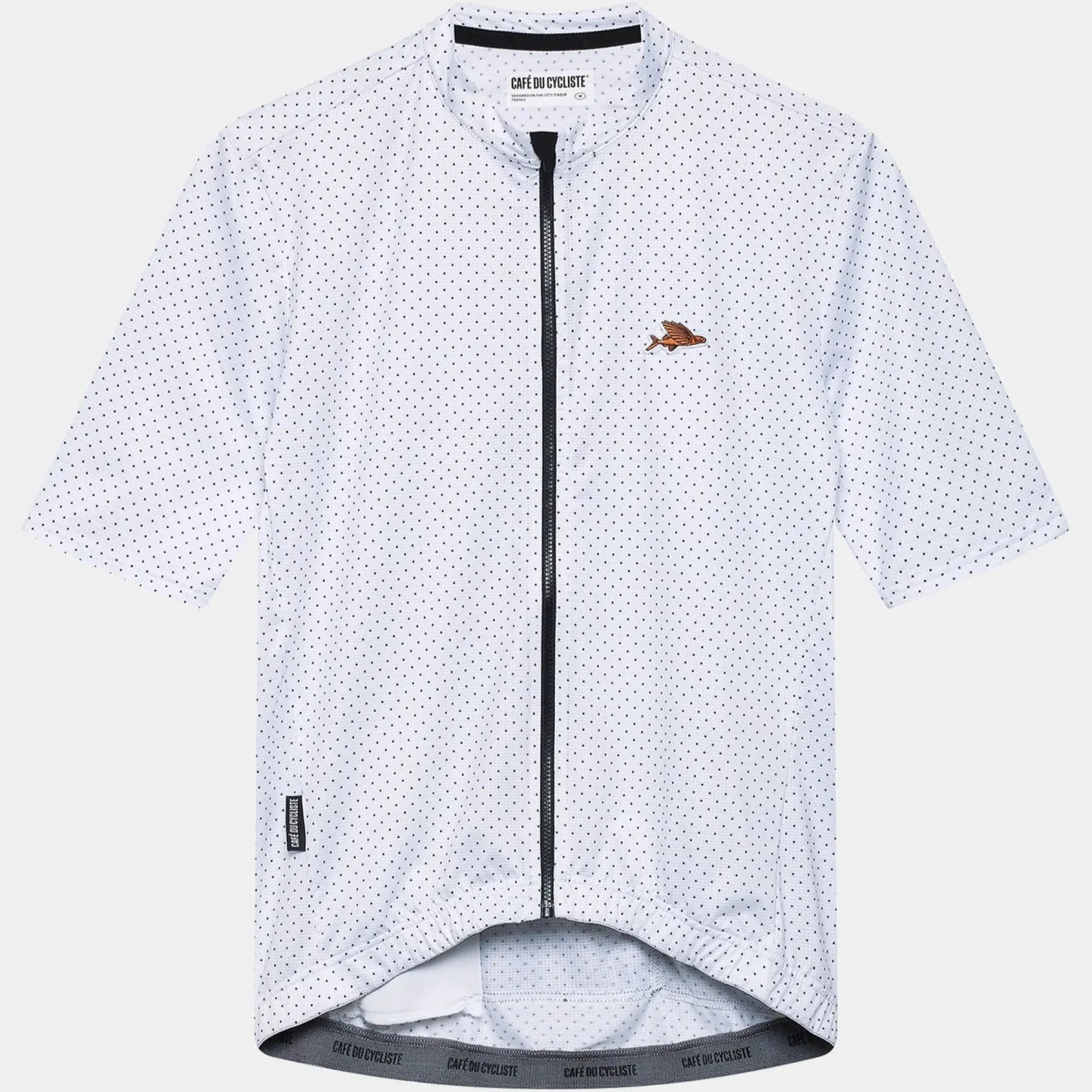 Maglia Cafe du Cycliste Fleurette - Bianco